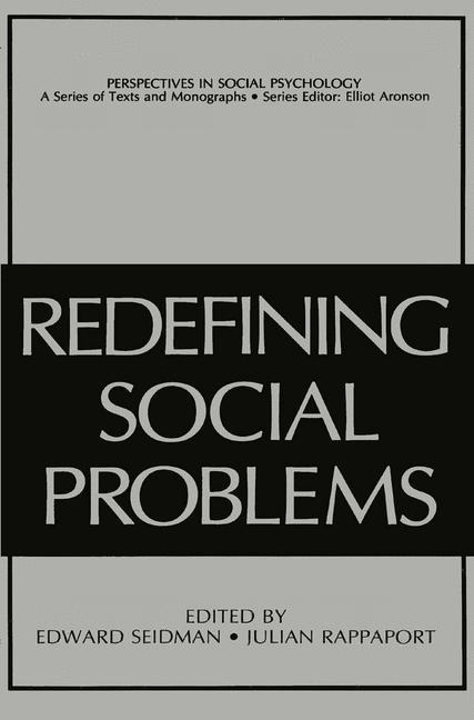 Redefining Social Problems