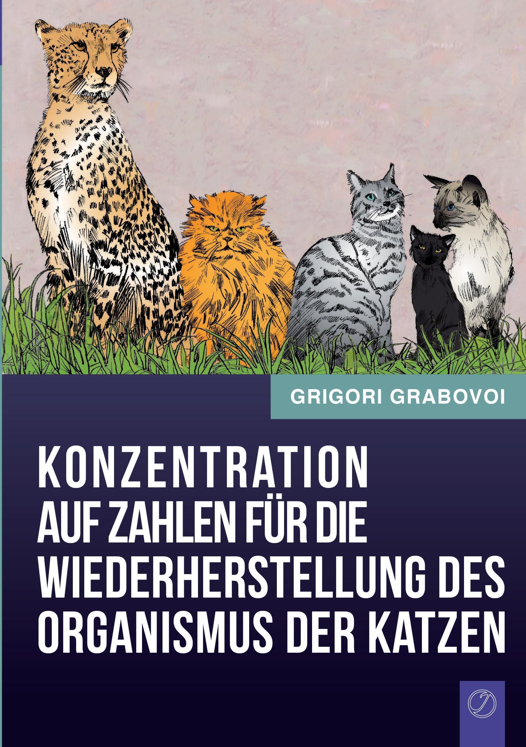 Konzentration auf Zahlen für die Wiederherstellung des Organismus der Katzen