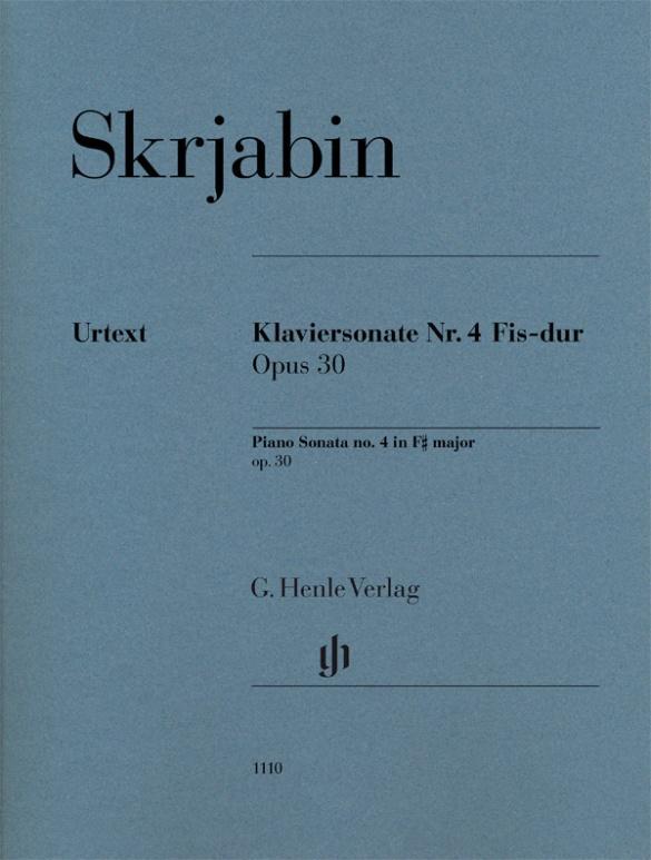 Klaviersonate Nr. 4 Fis-dur op. 30