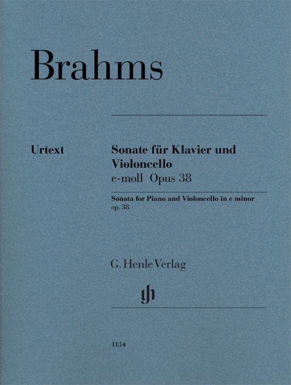 Sonate für Klavier und Violoncello e-moll op.38