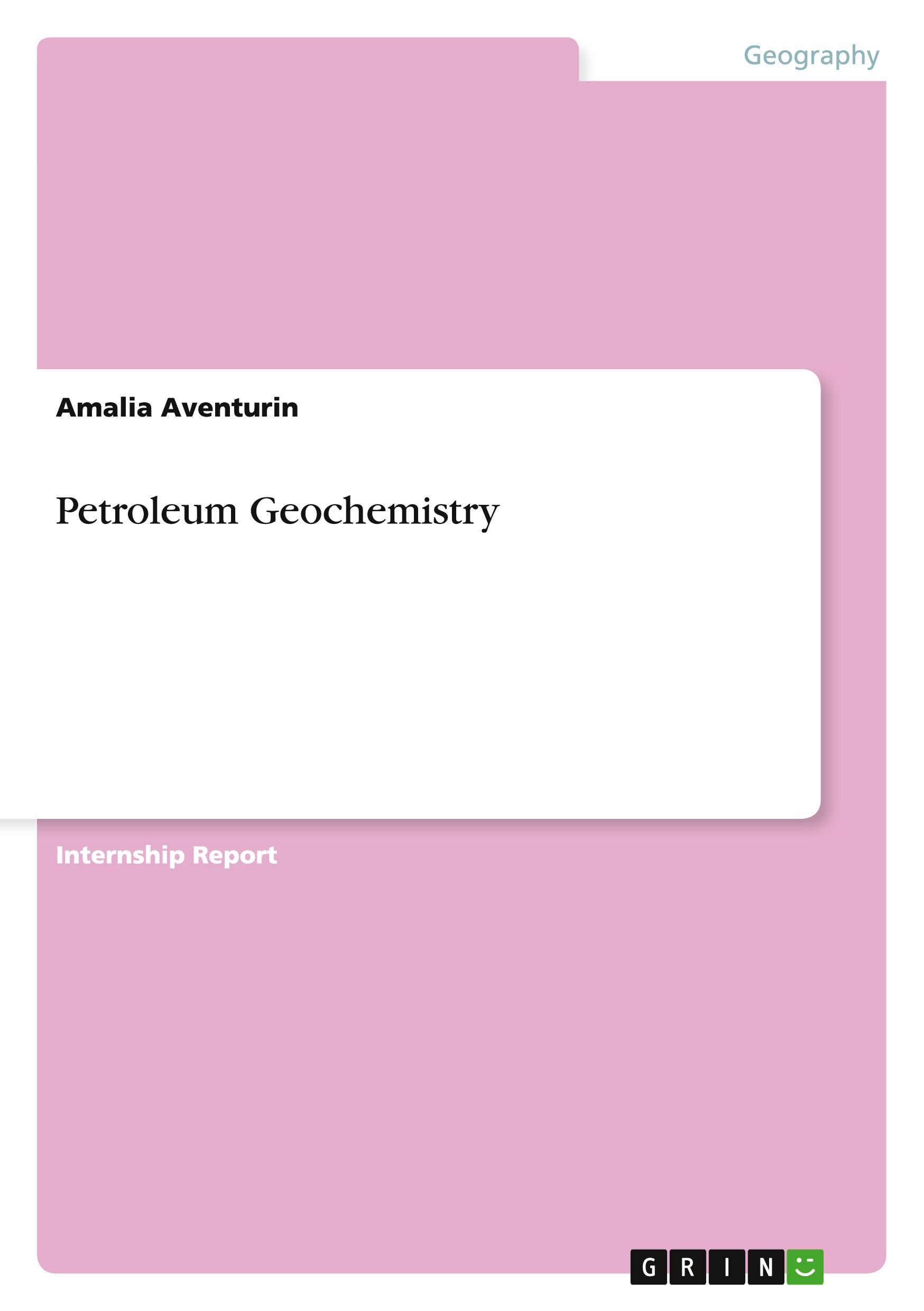 Petroleum Geochemistry