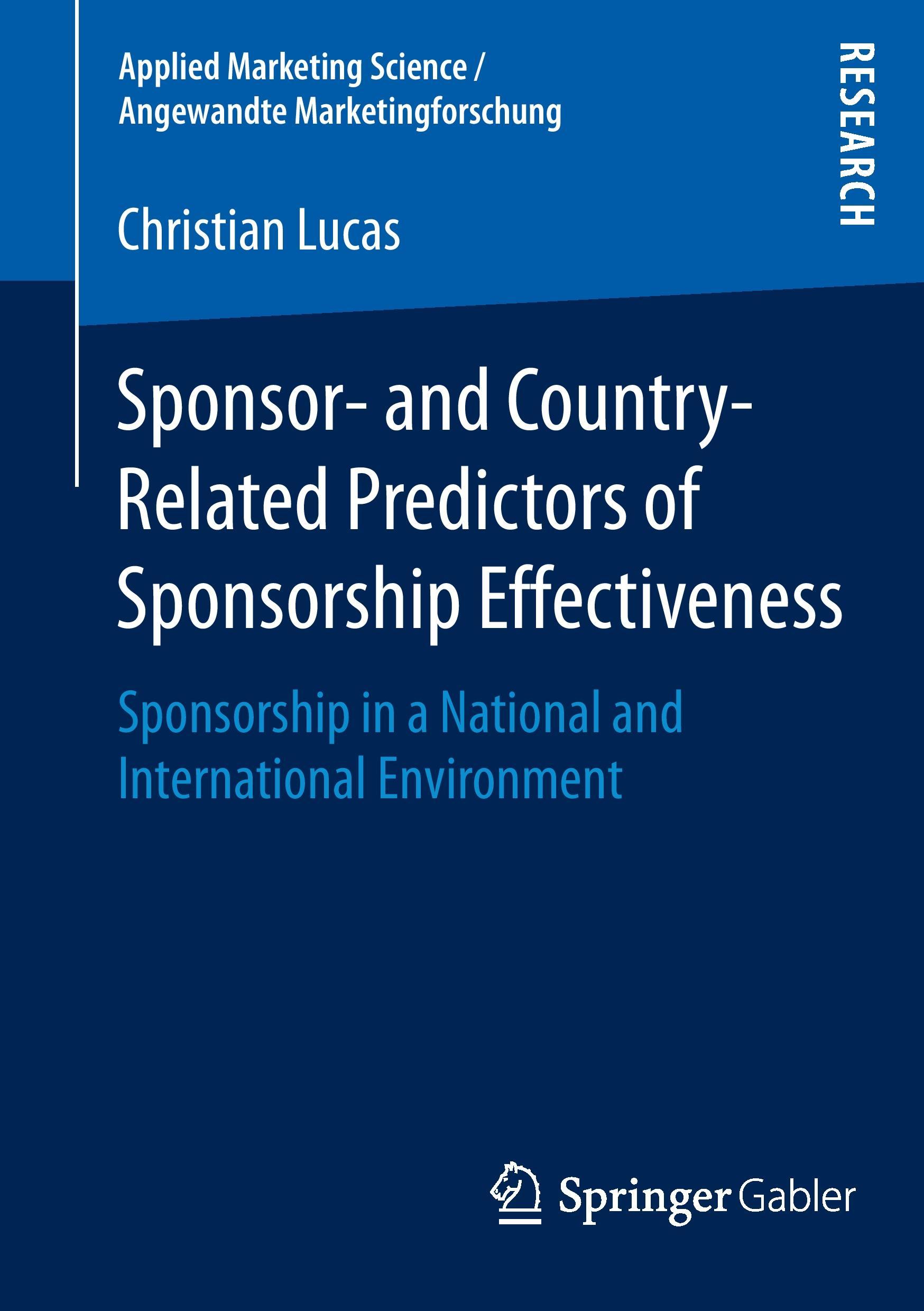 Sponsor- and Country-Related Predictors of Sponsorship Effectiveness