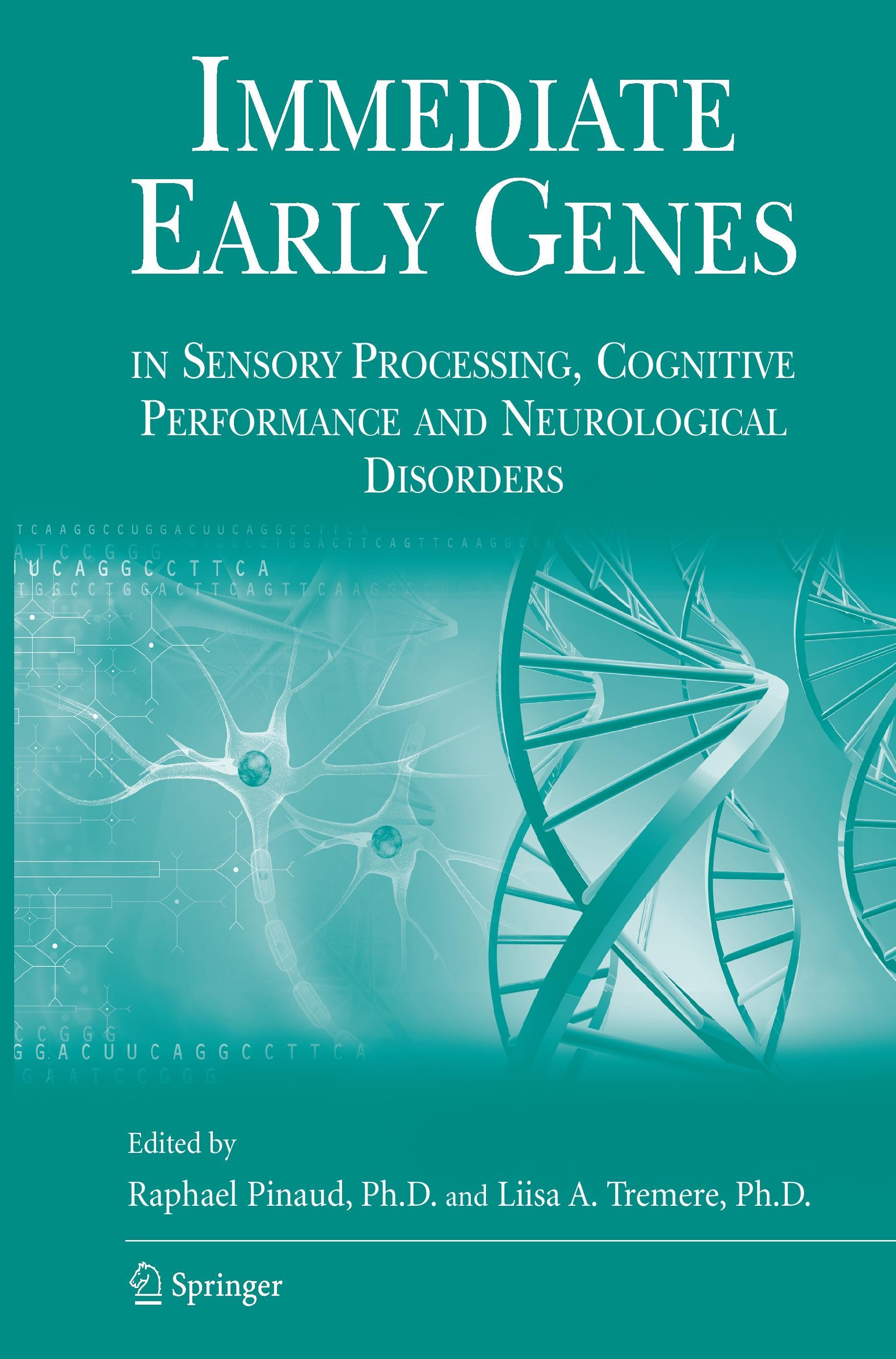 Immediate Early Genes in Sensory Processing, Cognitive Performance and Neurological Disorders