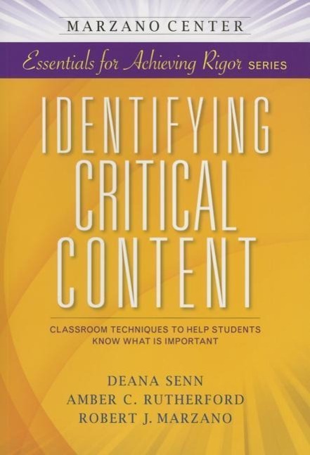 Identifying Critical Content