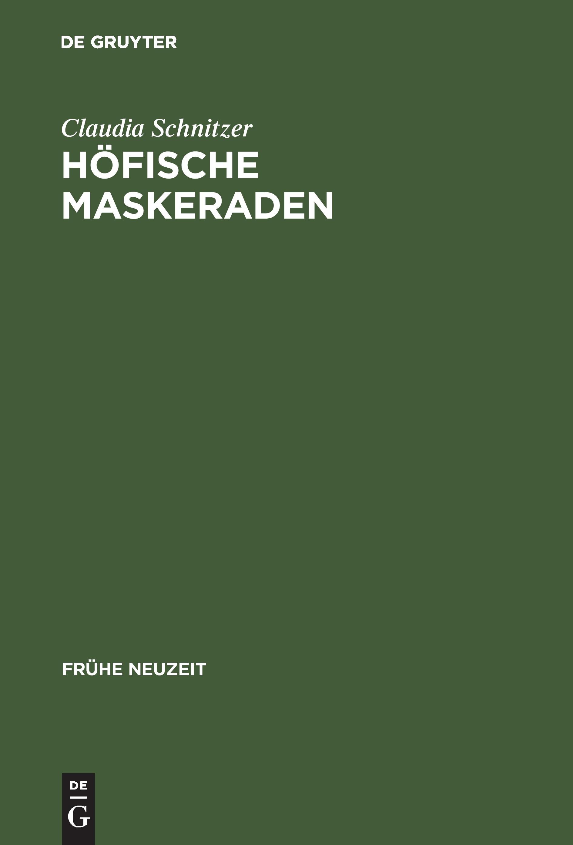 Höfische Maskeraden