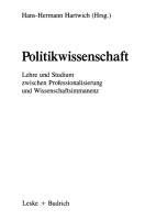 Politikwissenschaft