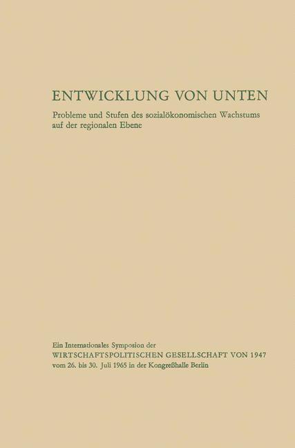 Entwicklung von unten