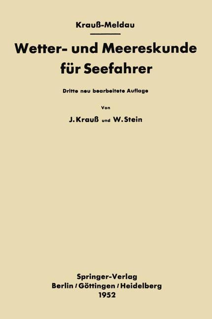 Wetter- und Meereskunde für Seefahrer