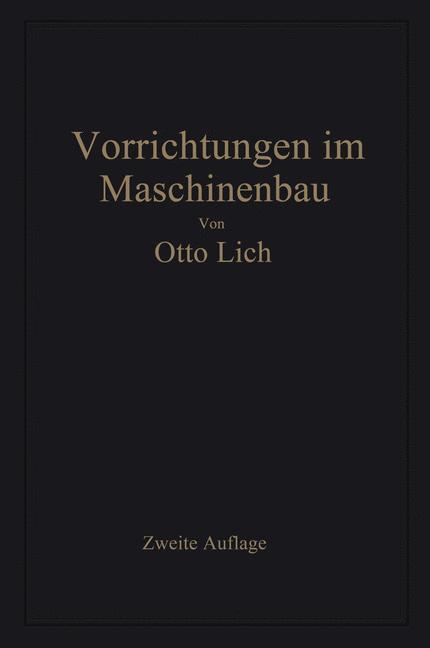 Vorrichtungen im Maschinenbau