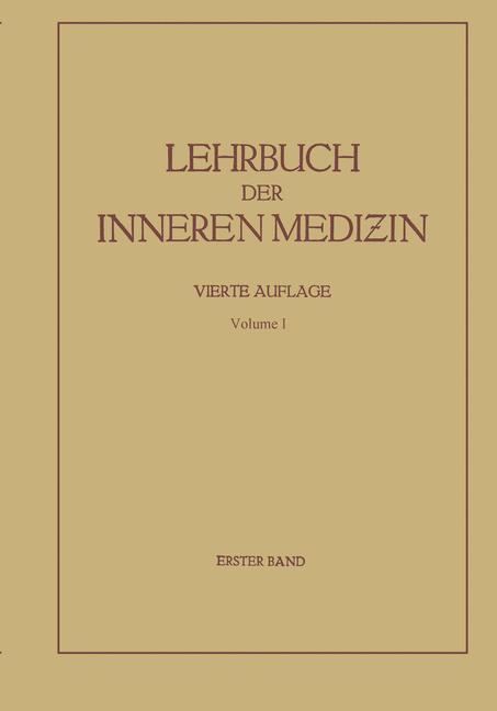 Lehrbuch der inneren Medizin