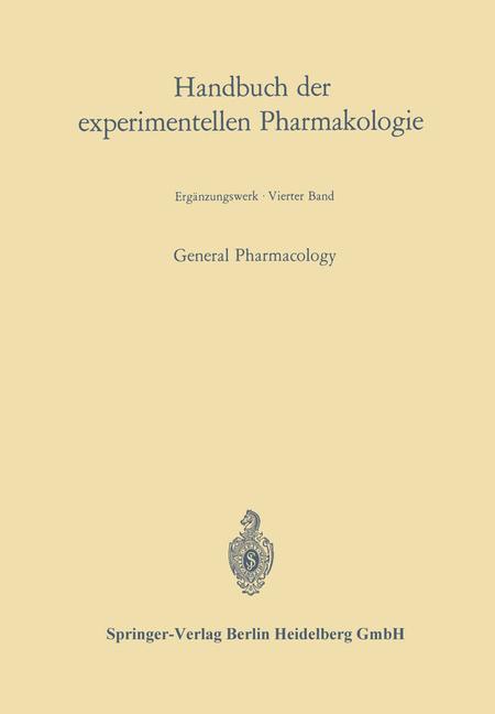 General Pharmacology