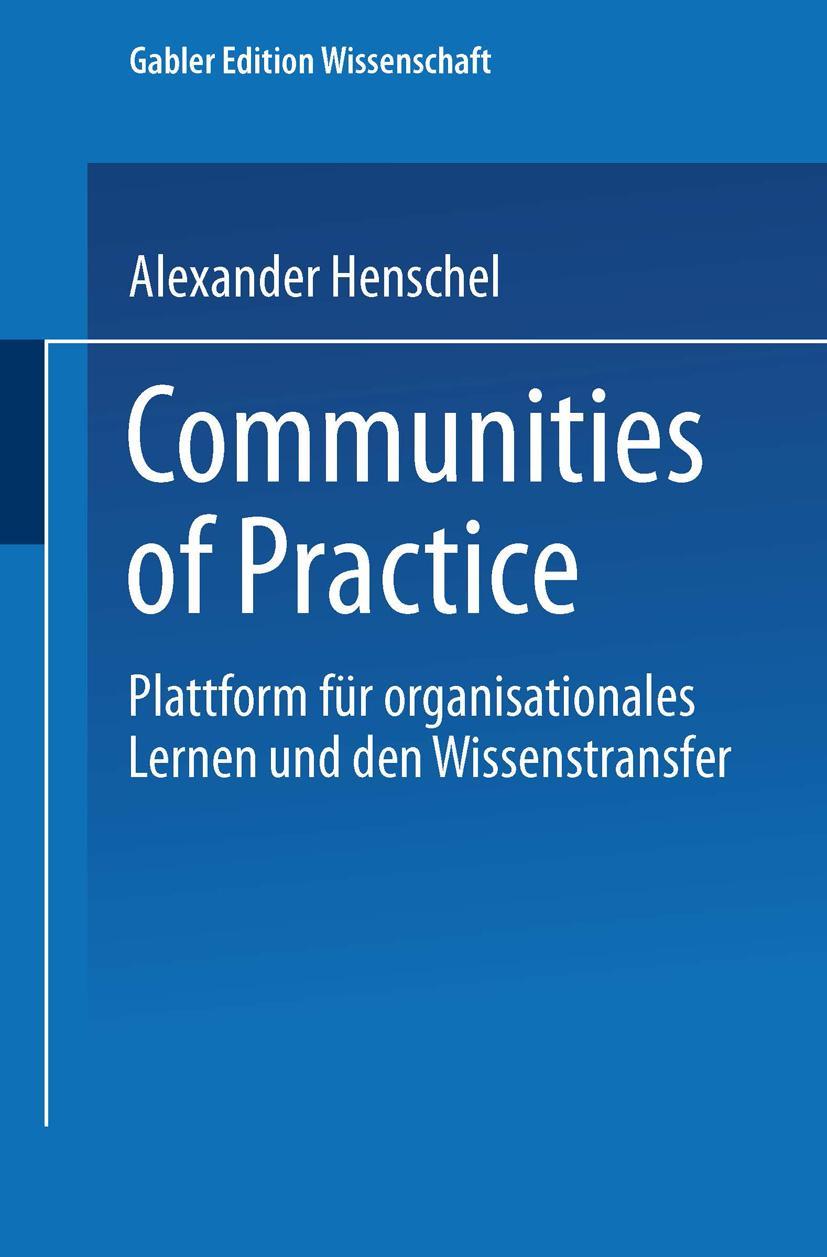 Communities of Practice