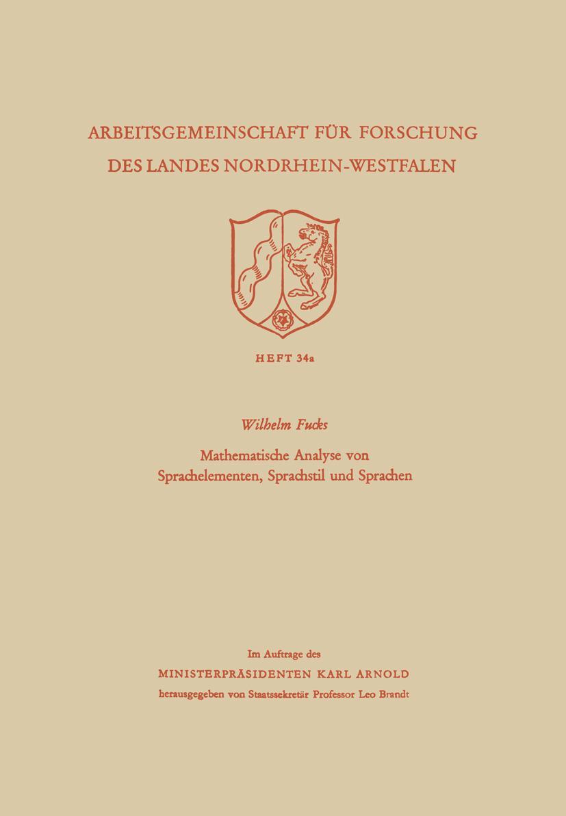 Mathematische Analyse von Sprachelementen, Sprachstil und Sprachen