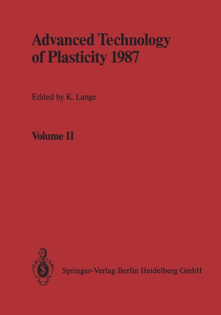 Advanced Technology of Plasticity 1987