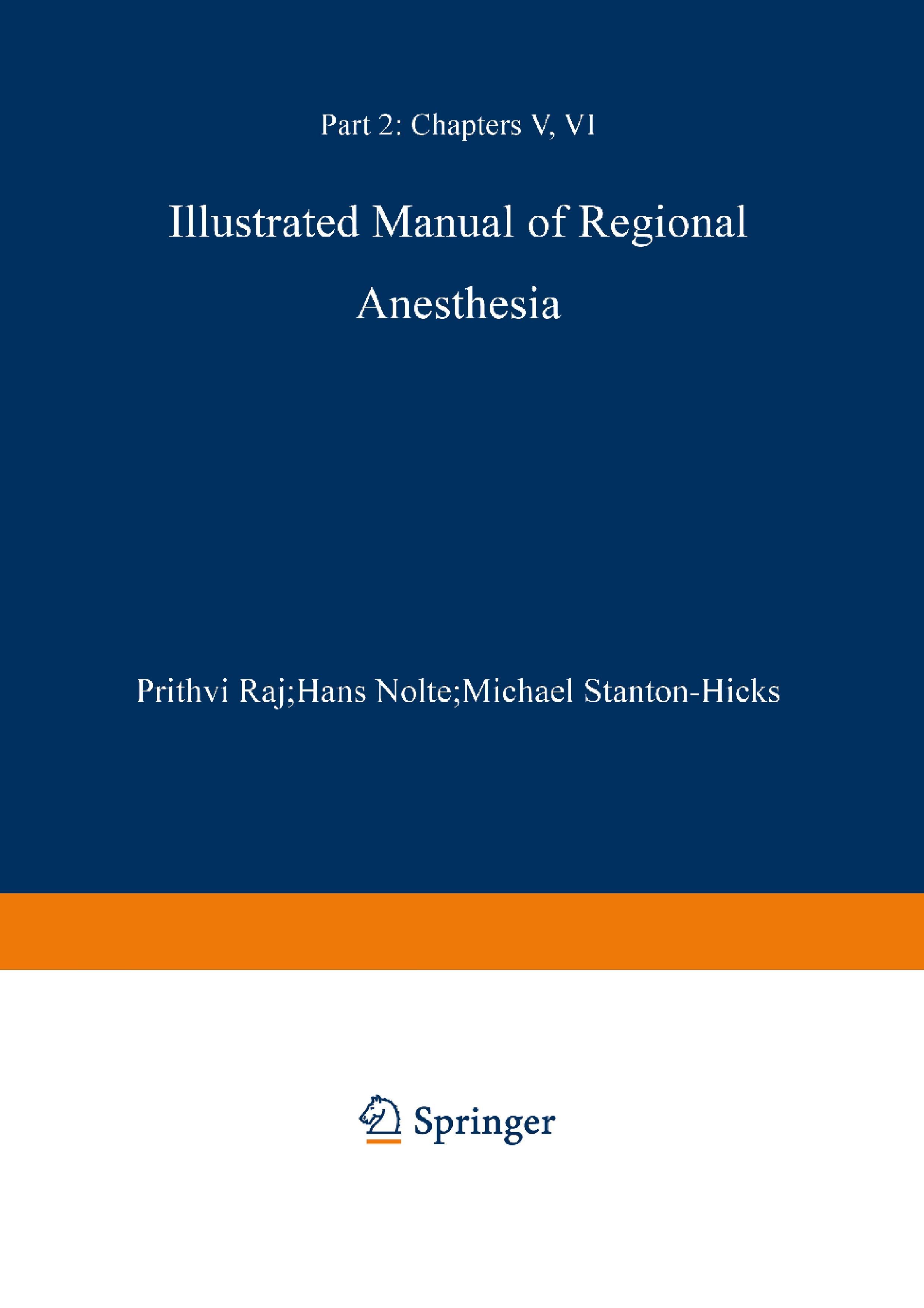 Illustrated Manual of Regional Anesthesia