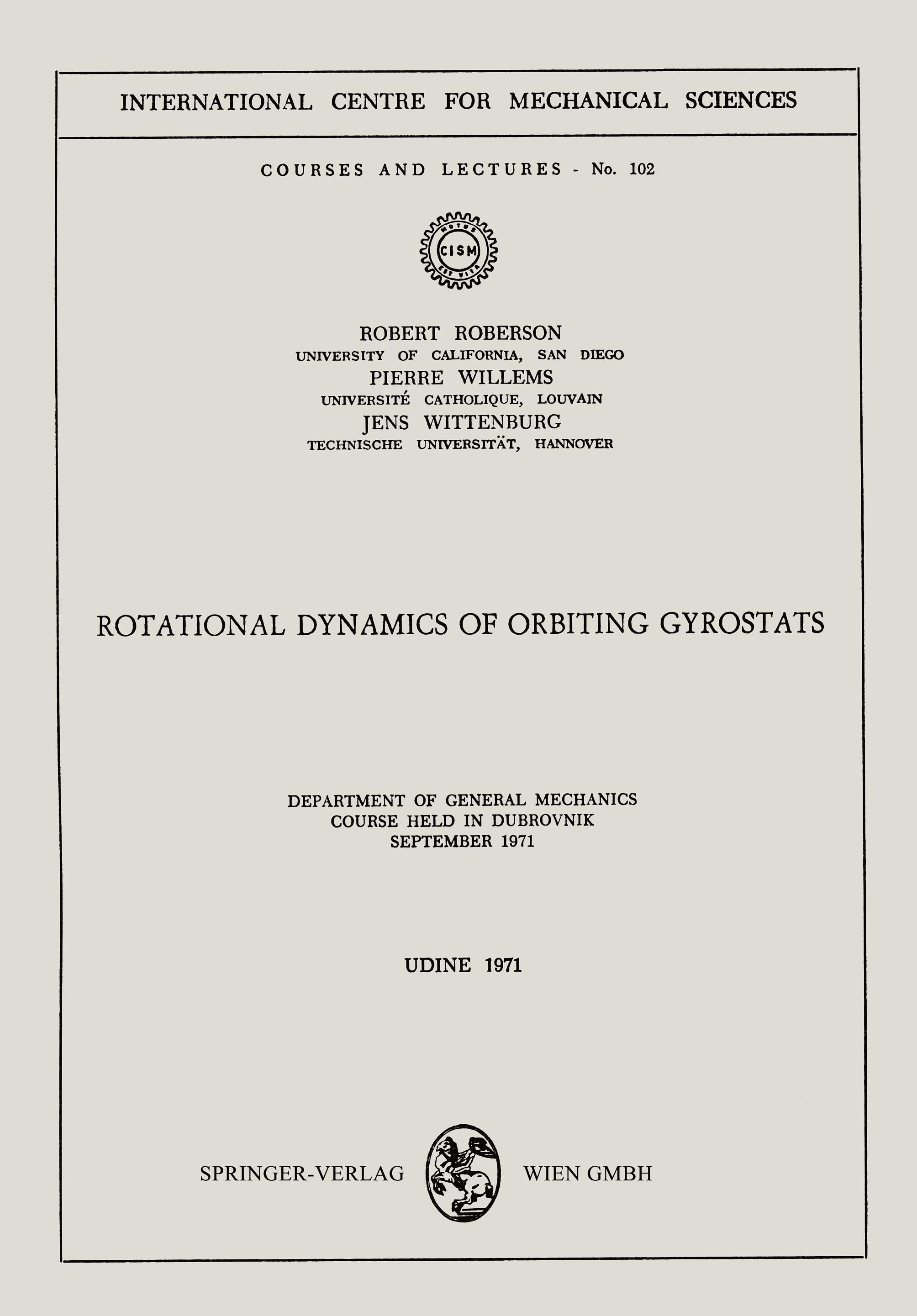 Rotational Dynamics of Orbiting Gyrostats