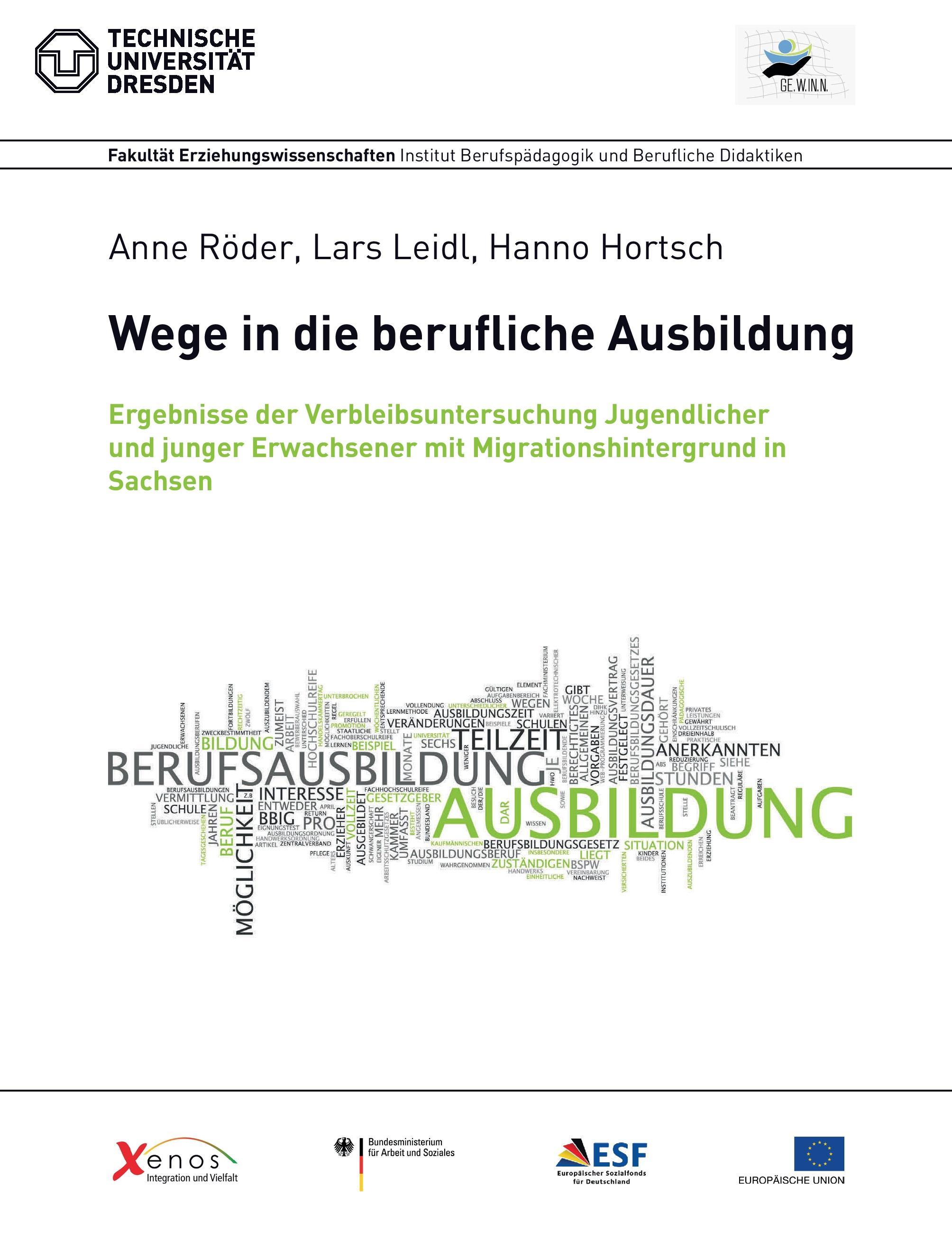 Wege in die berufliche Ausbildung