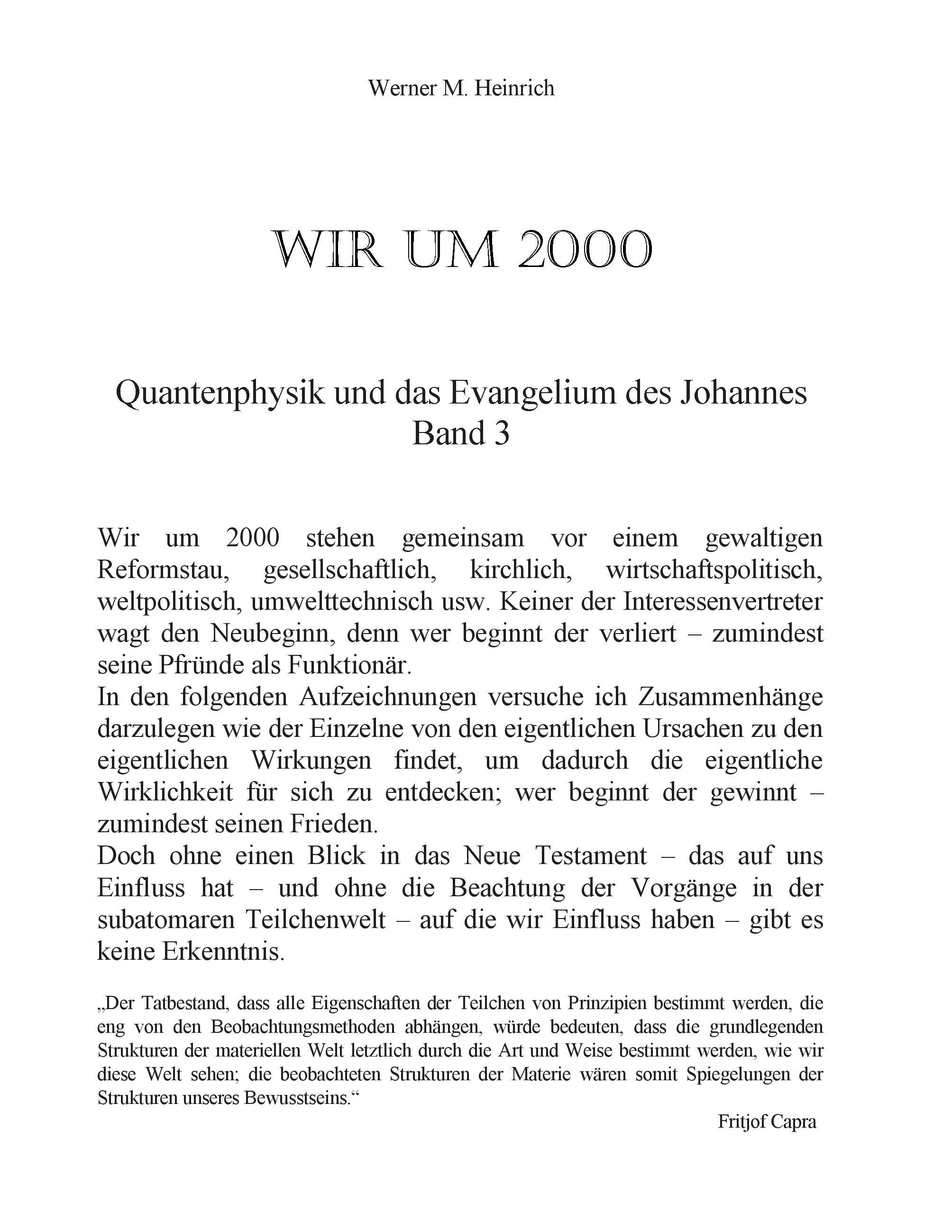 Wir um 2000 -  Band 3