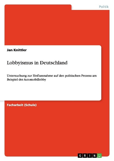 Lobbyismus in Deutschland