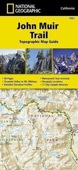 John Muir Trail Map