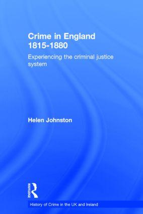 Crime in England 1815-1880