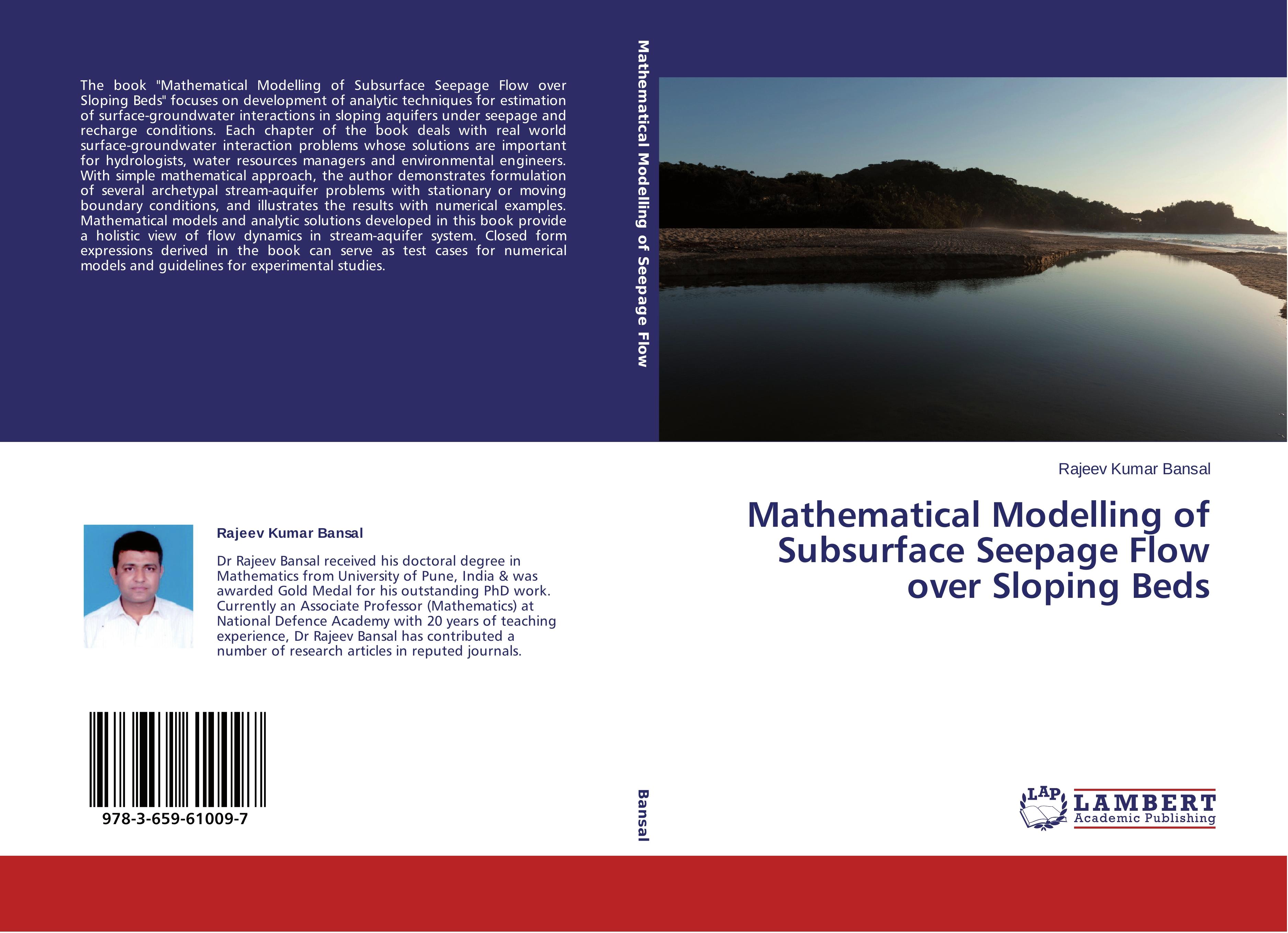 Mathematical Modelling of Subsurface Seepage Flow over Sloping Beds