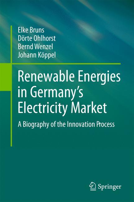 Renewable Energies in Germany¿s Electricity Market