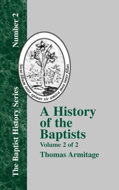 A History of the Baptists - Vol. 2