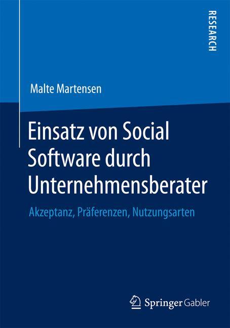 Einsatz von Social Software durch Unternehmensberater