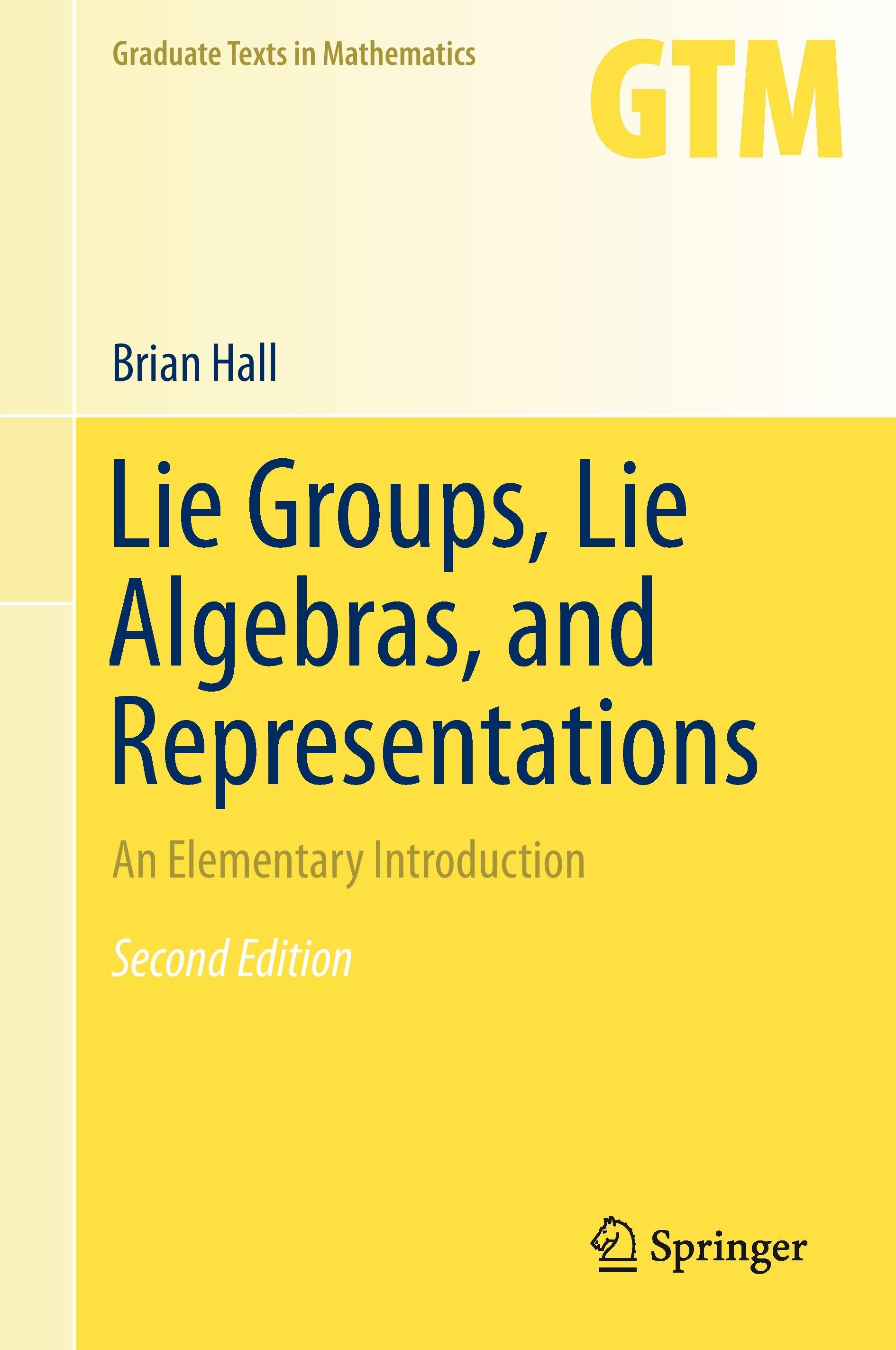 Lie Groups, Lie Algebras, and Representations