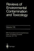 Reviews of Environmental Contamination and Toxicology 170