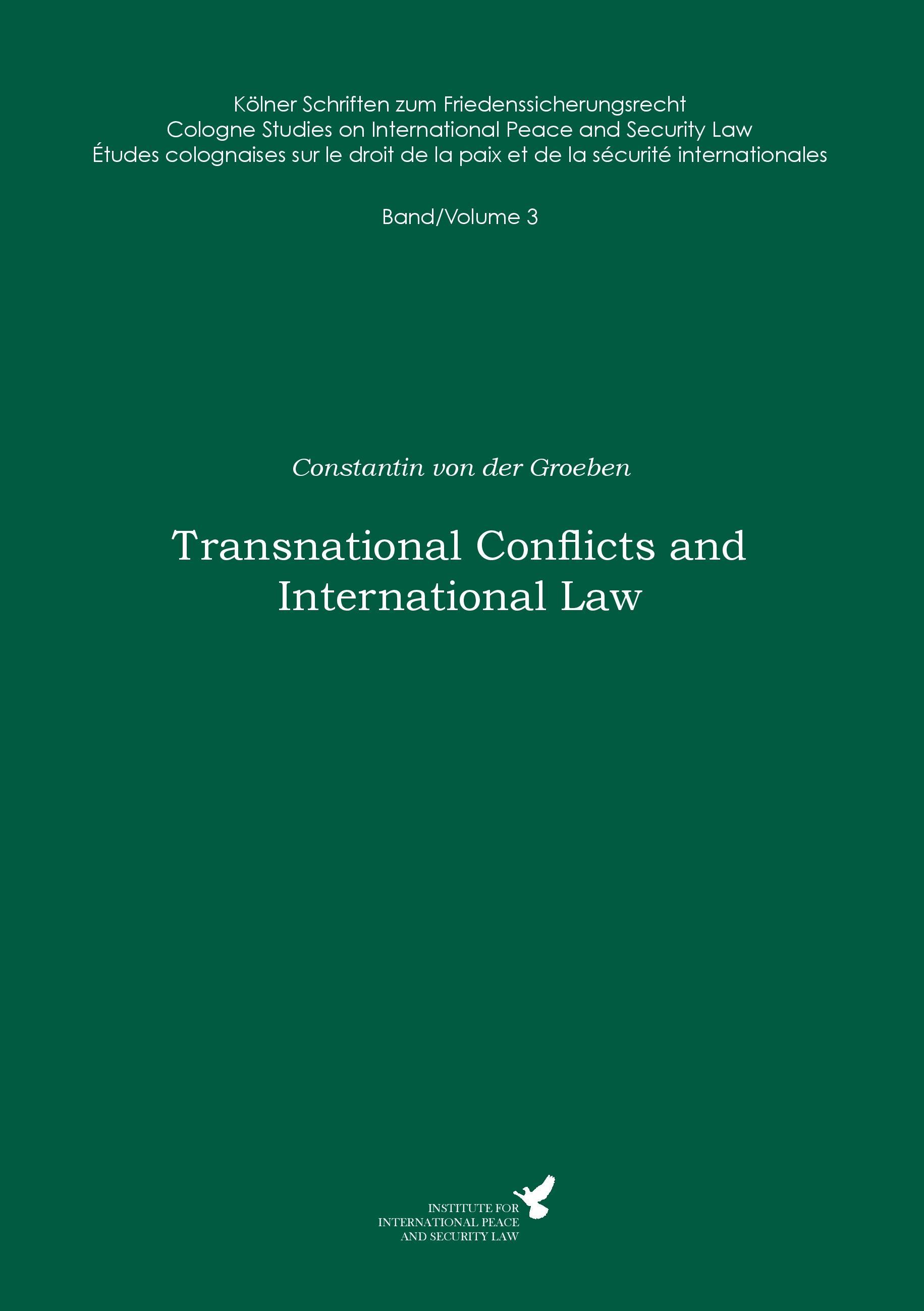 Transnational Conflicts and International Law