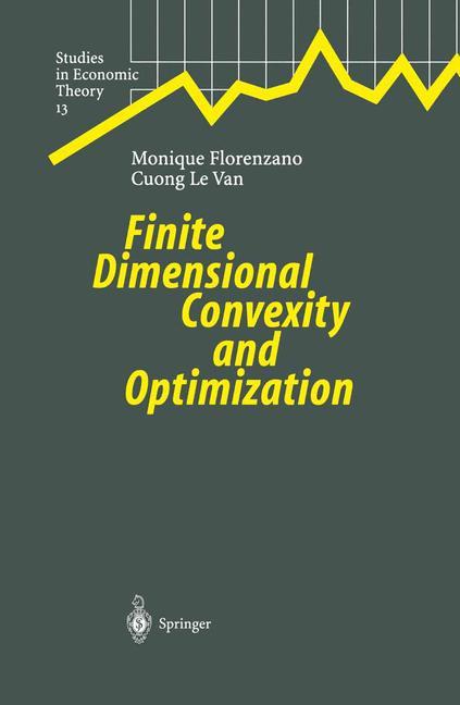 Finite Dimensional Convexity and Optimization