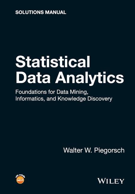 Statistical Data Analytics SM