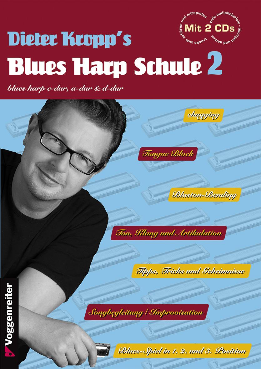 Kropp's Blues Harp Schule Bd. 2 (2CD) FSC Mix, SGSCH-COC-050055