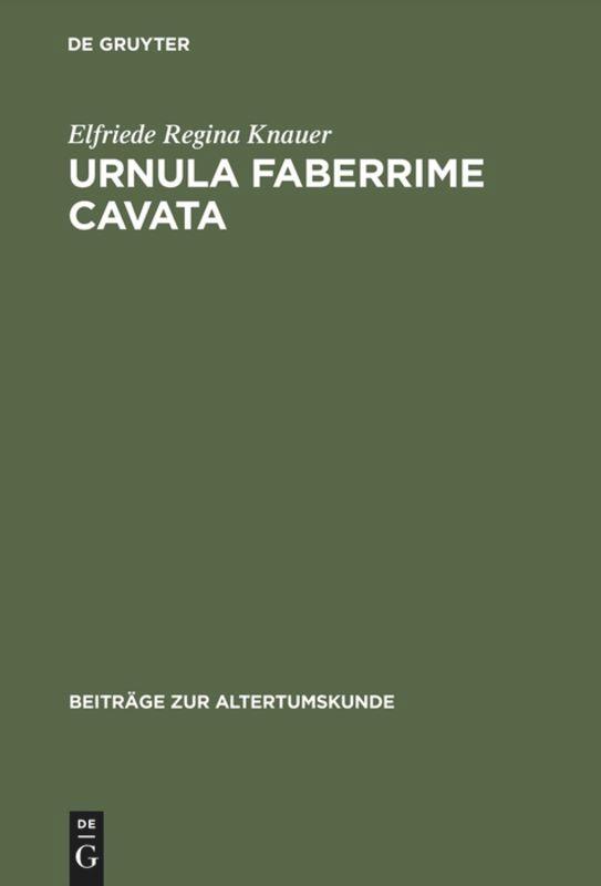 Urnula Faberrime Cavata