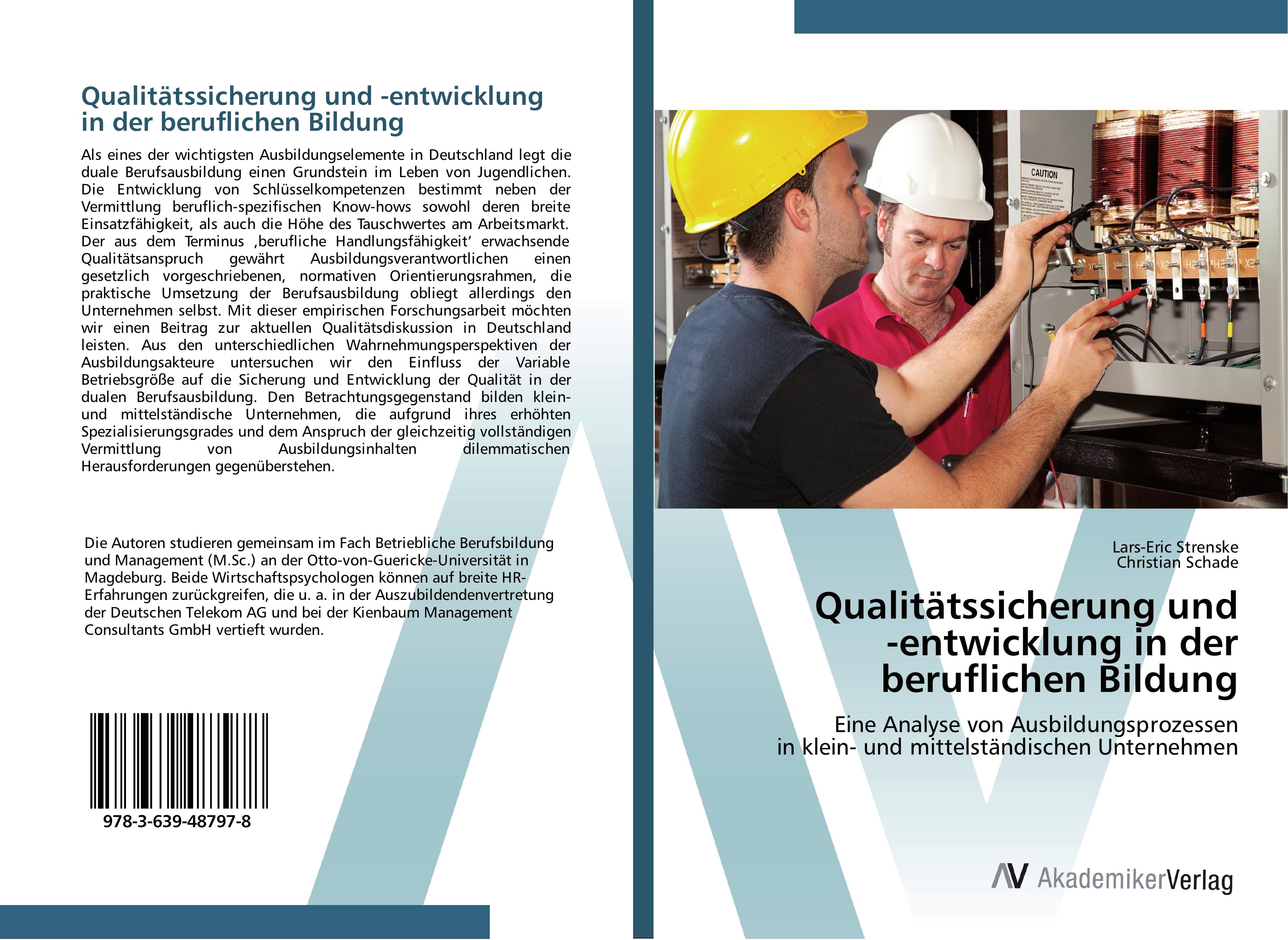 Qualitätssicherung und -entwicklung in der beruflichen Bildung