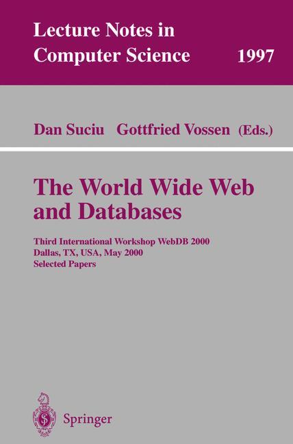 The World Wide Web and Databases