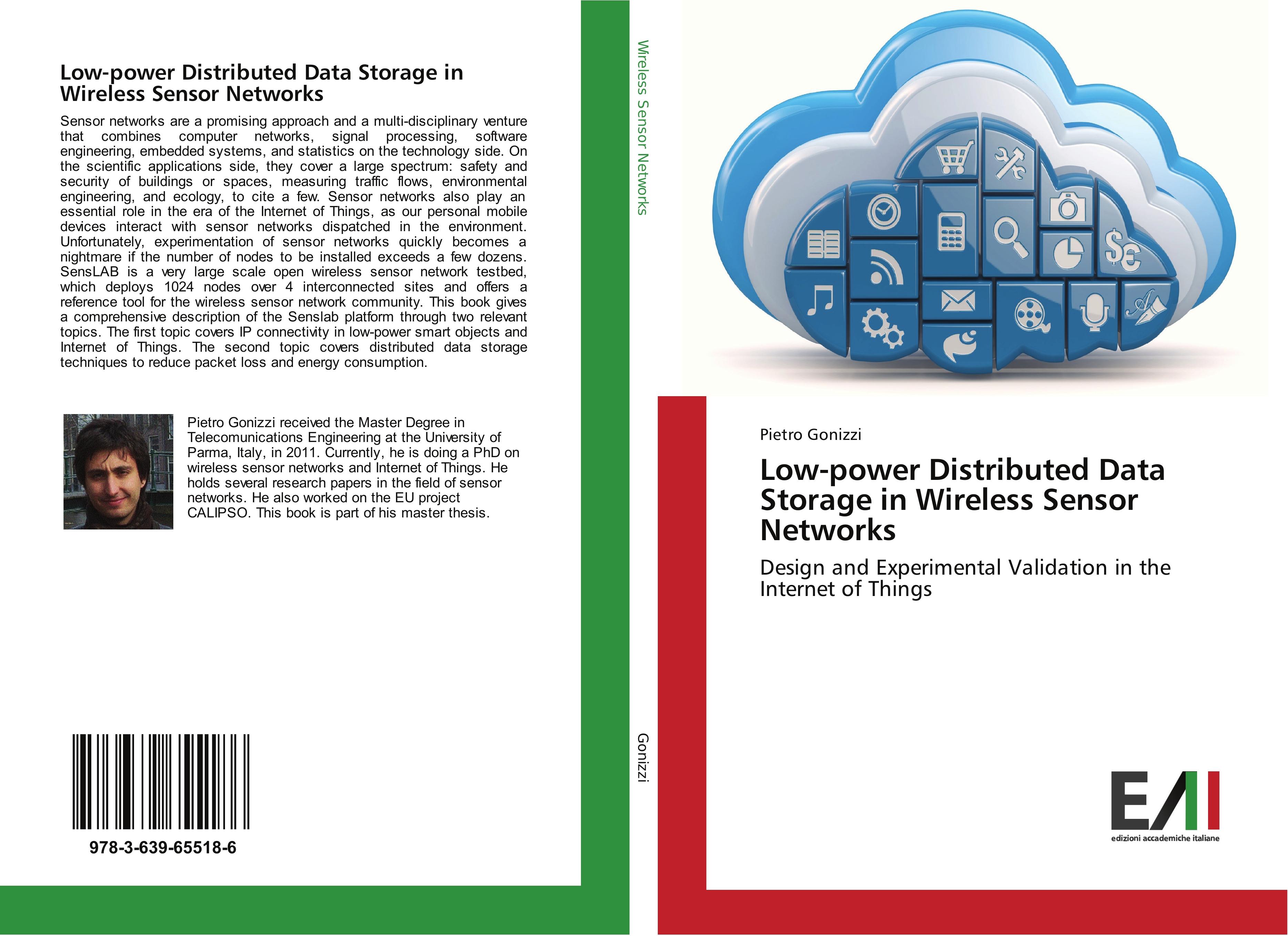 Low-power Distributed Data Storage in Wireless Sensor Networks