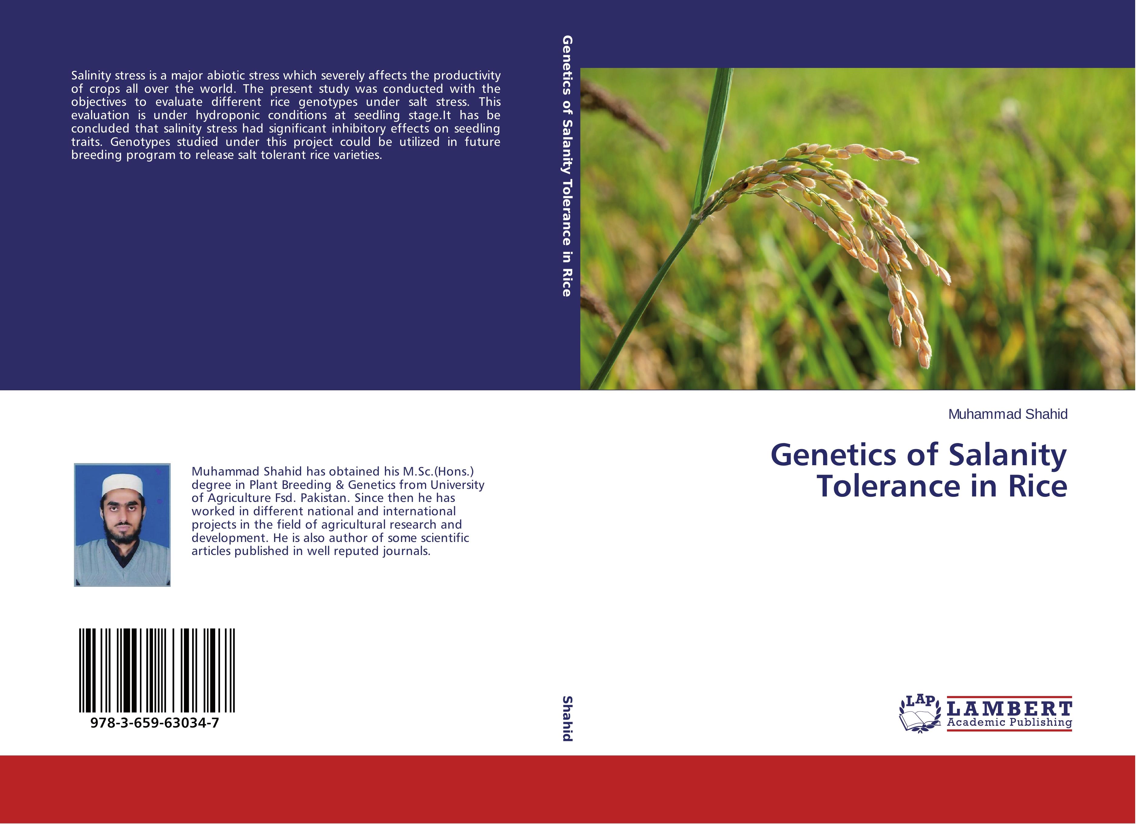 Genetics of Salanity Tolerance in Rice