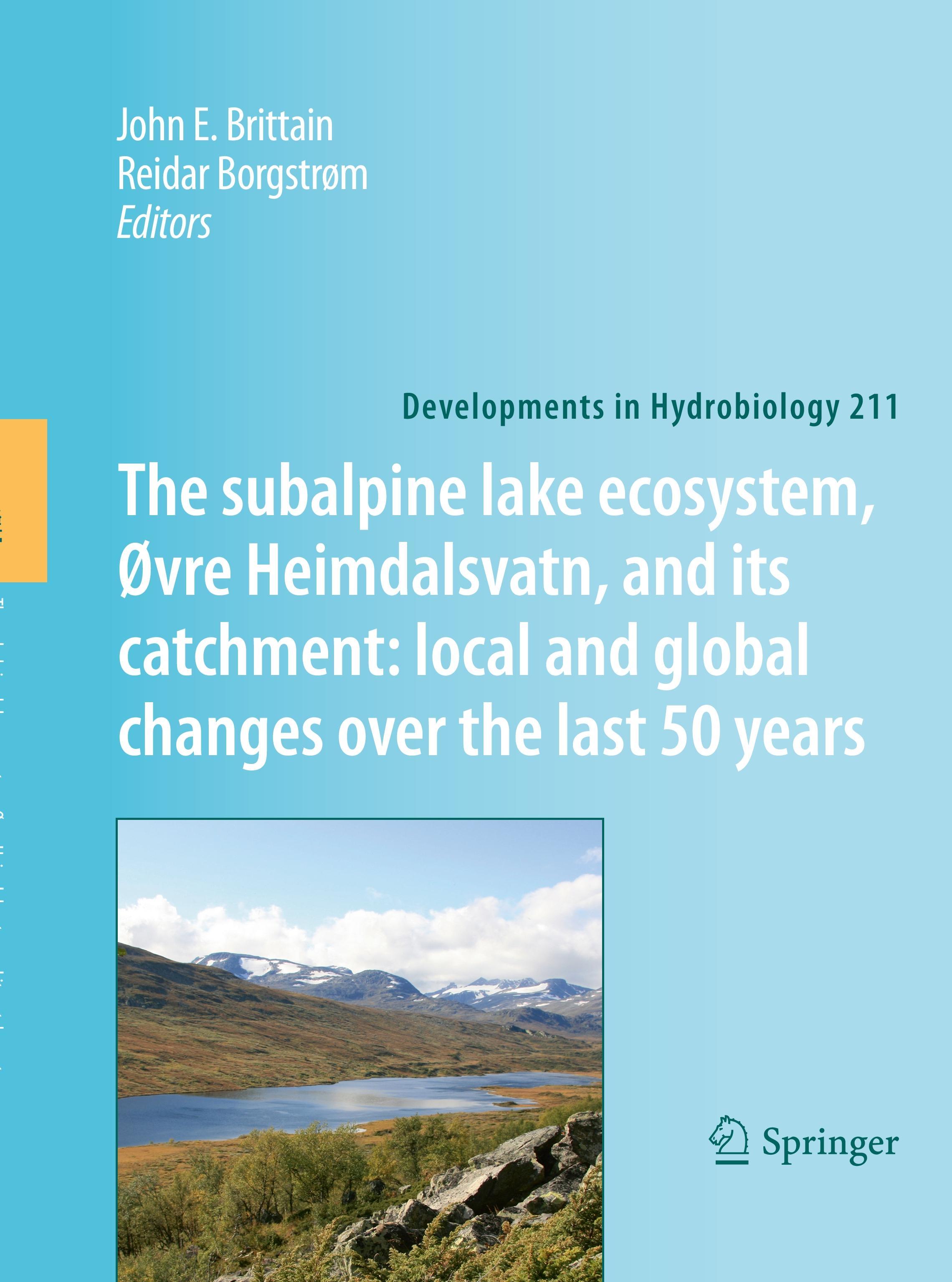 The subalpine lake ecosystem, Øvre Heimdalsvatn, and its catchment:  local and global changes over the last 50 years