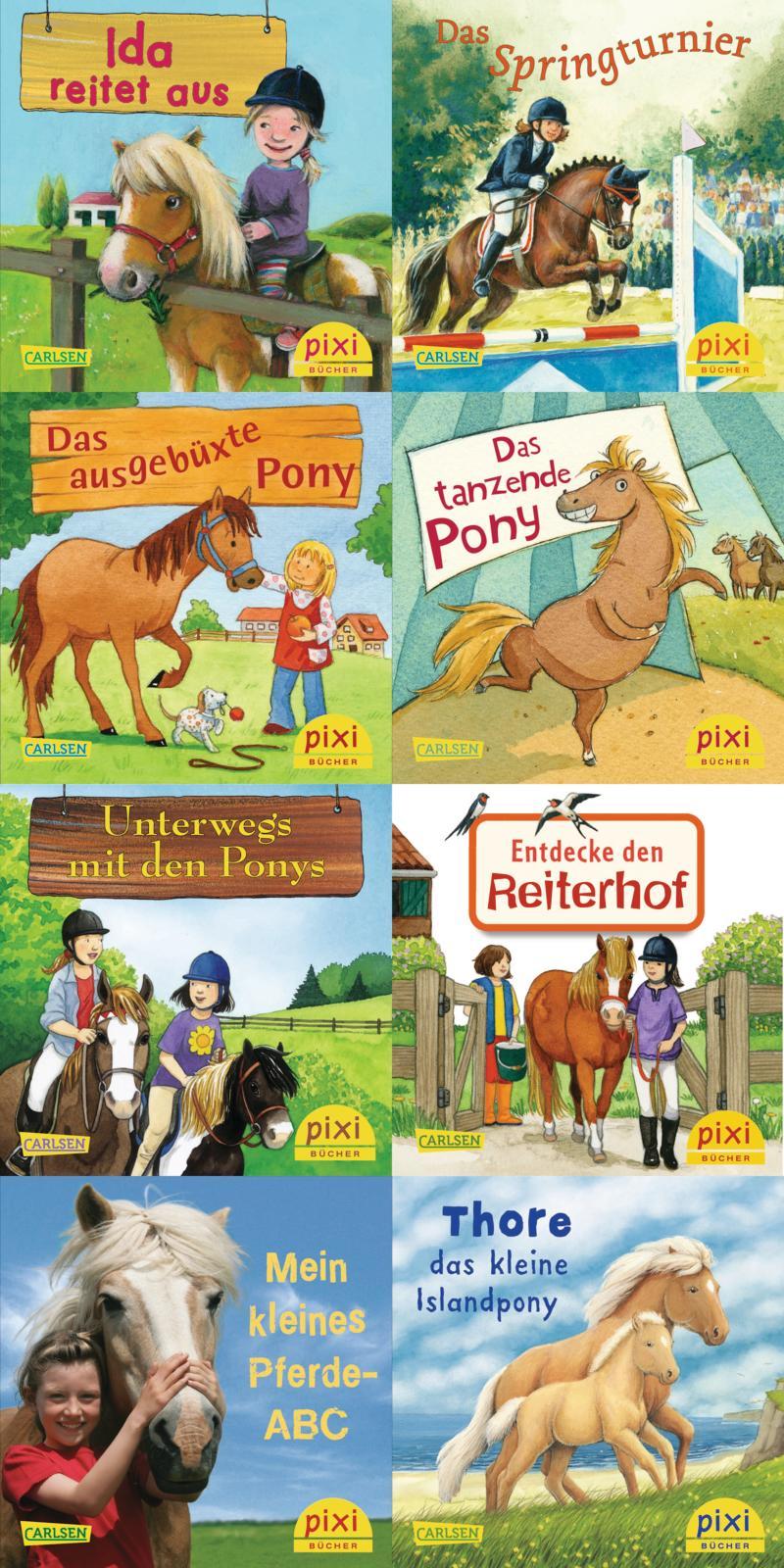 Pixi-Bundle 8er Serie 231: Pferde-Freundschaften