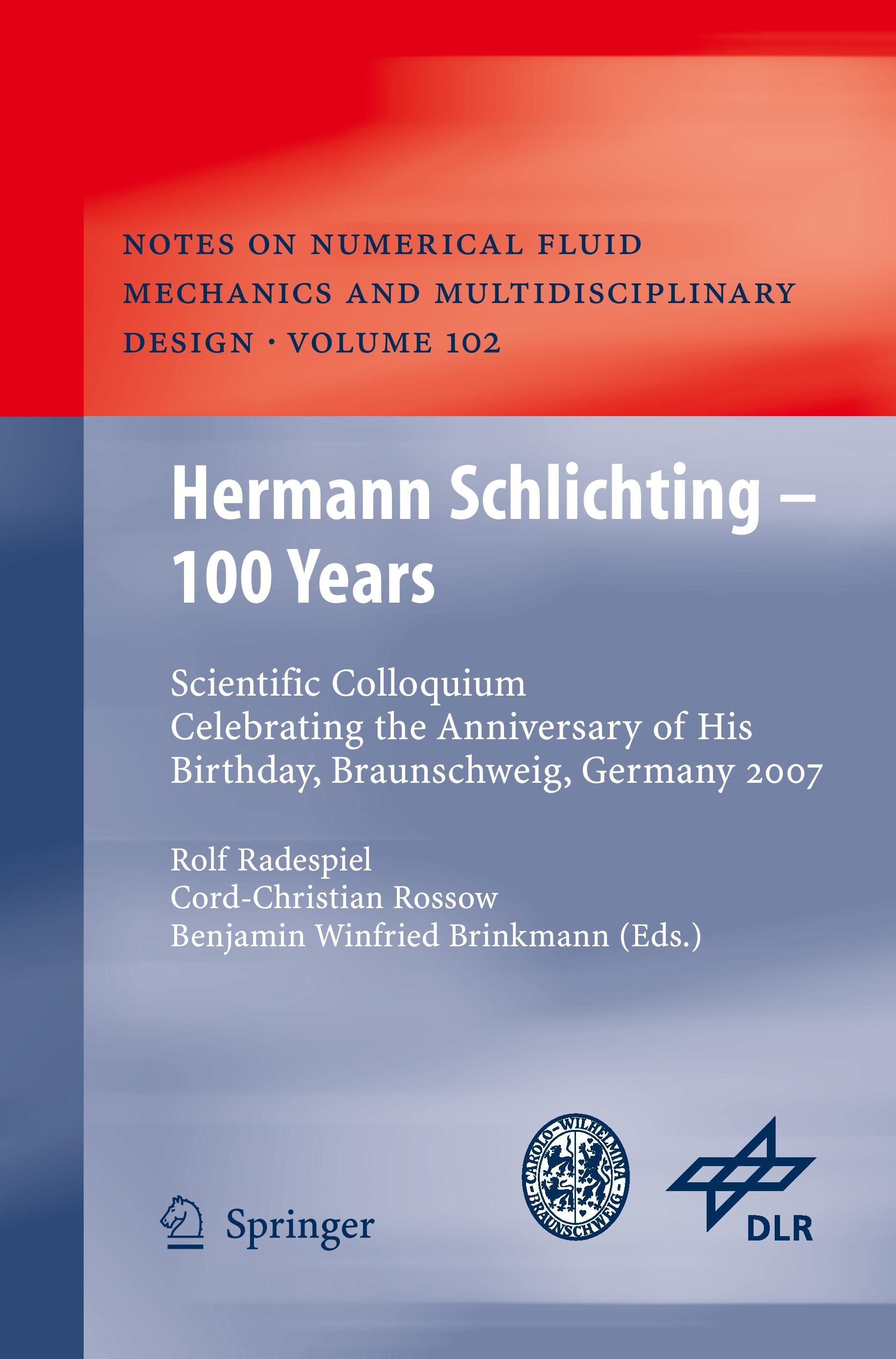 Hermann Schlichting - 100 Years