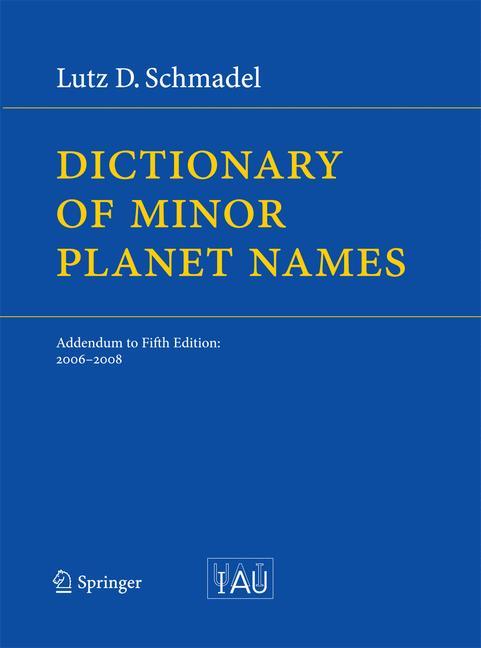 Dictionary of Minor Planet Names