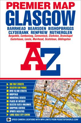 Glasgow A-Z Premier Map