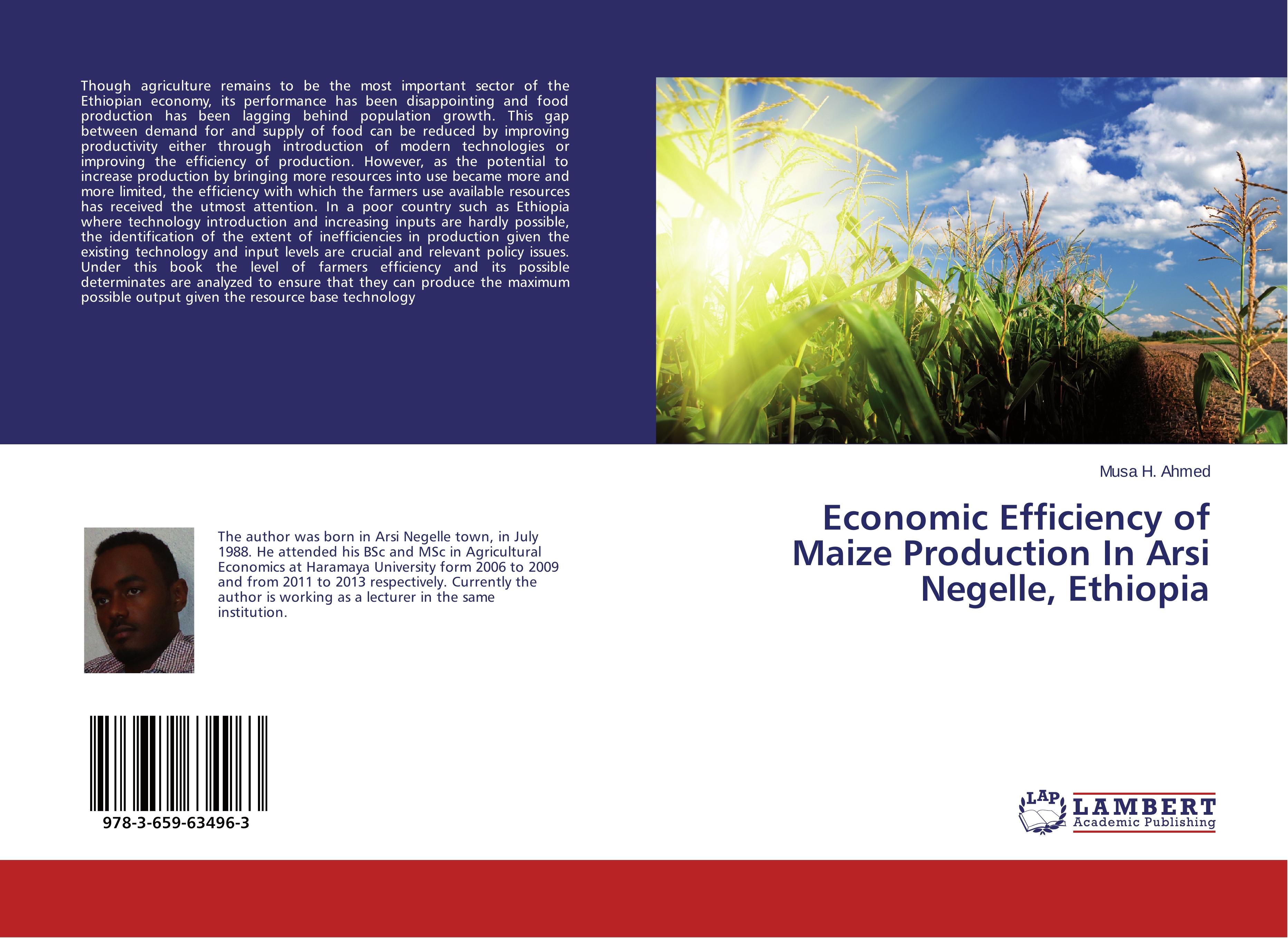 Economic Efficiency of Maize Production In Arsi Negelle, Ethiopia