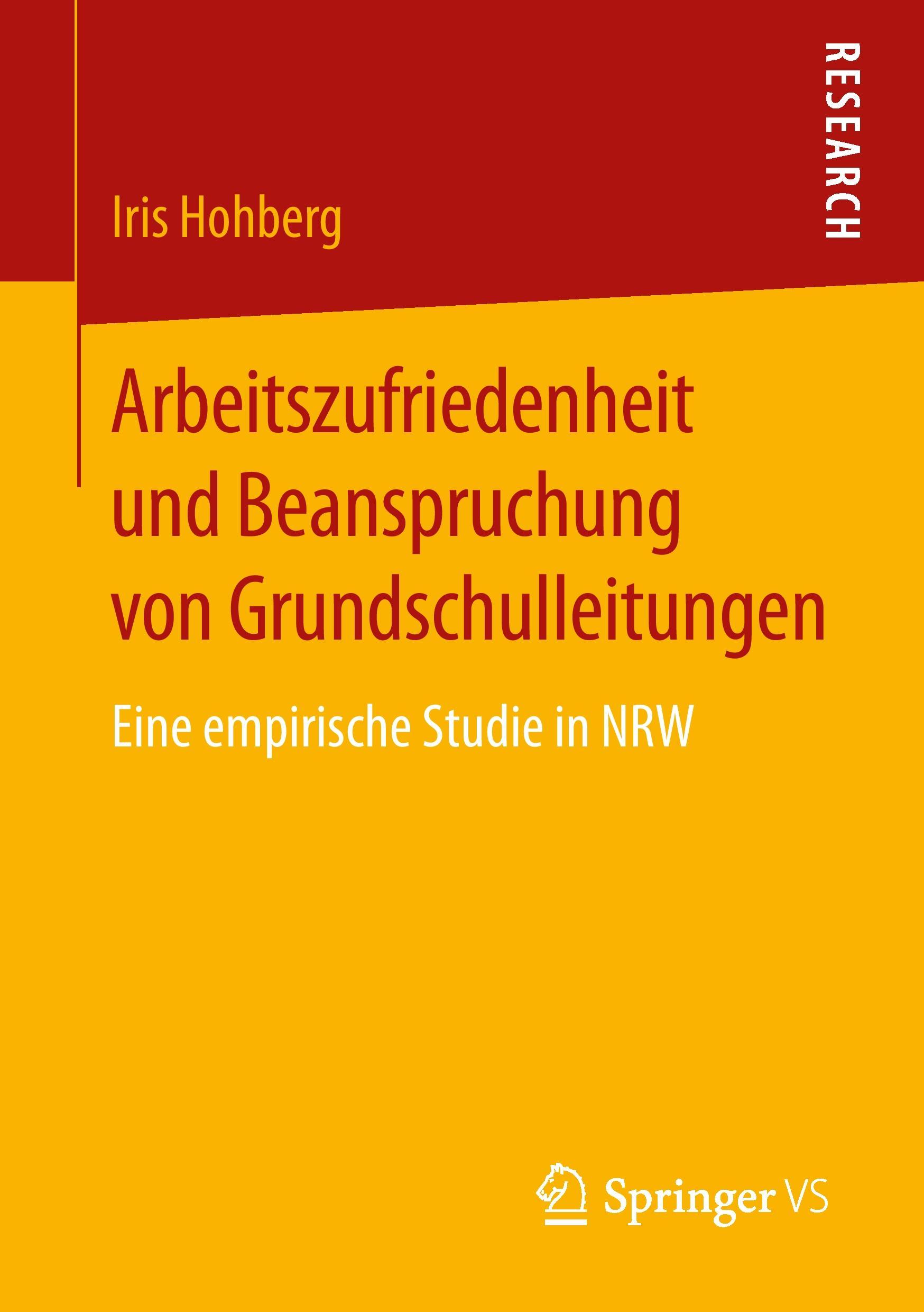 Arbeitszufriedenheit und Beanspruchung von Grundschulleitungen