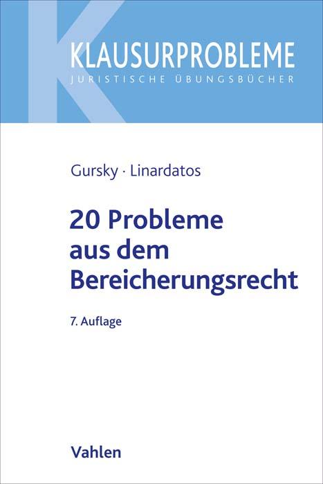 20 Probleme aus dem Bereicherungsrecht