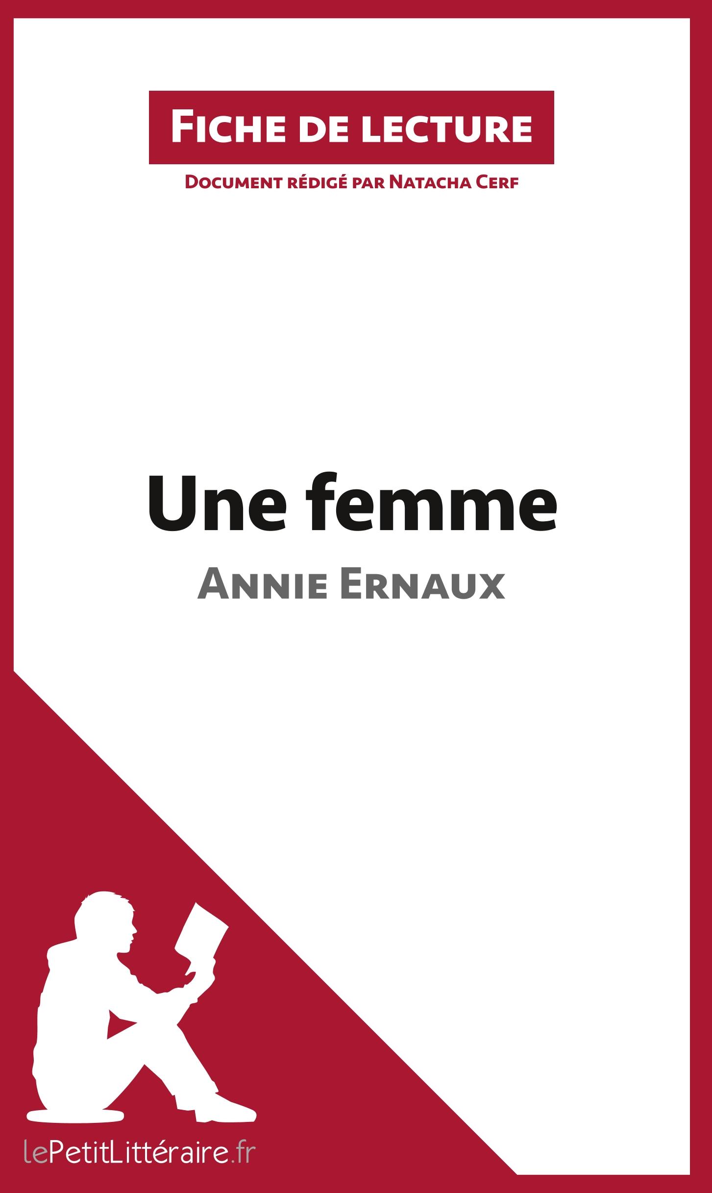 Une femme d'Annie Ernaux (Fiche de lecture)