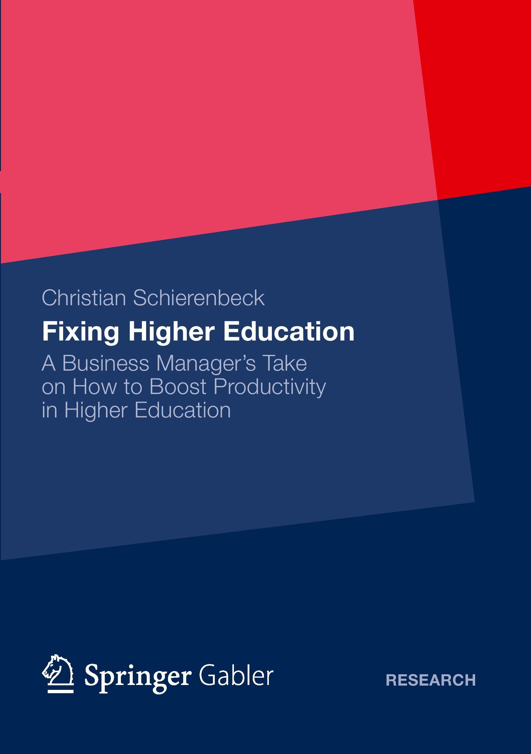 Fixing Higher Education